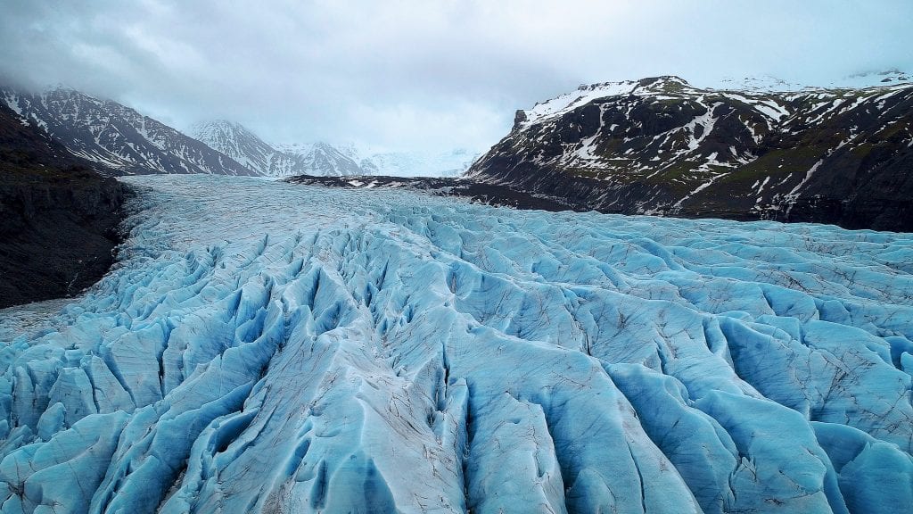 Iceland glacier